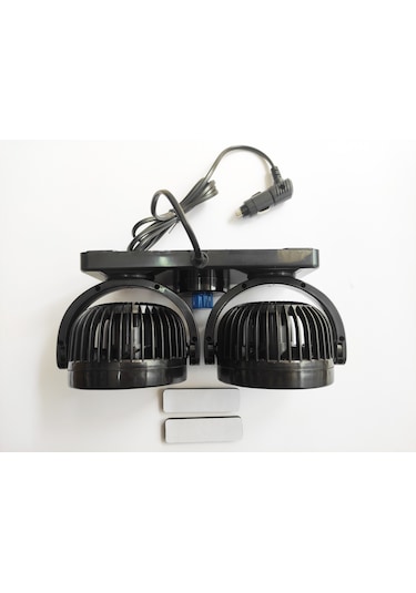 Replax 12 Volt Araç Içi Torpido Üstü Çift Fanlı Oto Vantilatör 36