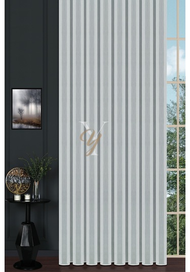 Elif 1204 Tül Perde V-ekru Ttm Ekru