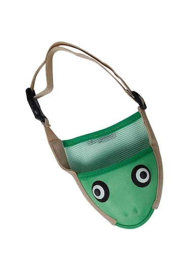 Homyl Pet Köpek Namlu Ayarlanabilir Ağız Maskesi Anti L-yeşil
