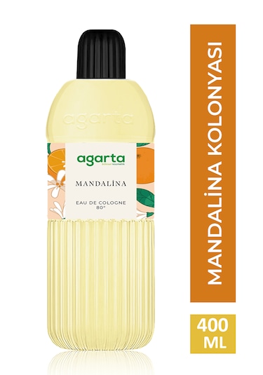 Agarta 80 Derece Mandalina Kolonyası Pet Şişe 400 ML