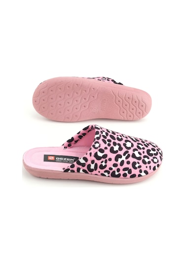 Gezer Kadın Kışlık Rahat Taban Ev Bahçe Terlik PEMBE