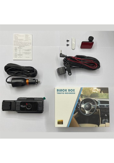 Samdoo G60 Üç Lensli 1080p Gece Görüşlü Wifi Araç Kamerası - Ön, İç, Arka Kayıt Ve İzleme