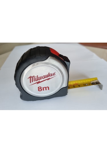 Milwaukee Ağır Hizmet Tipi Şerit Metre İnox Gövde 8mt