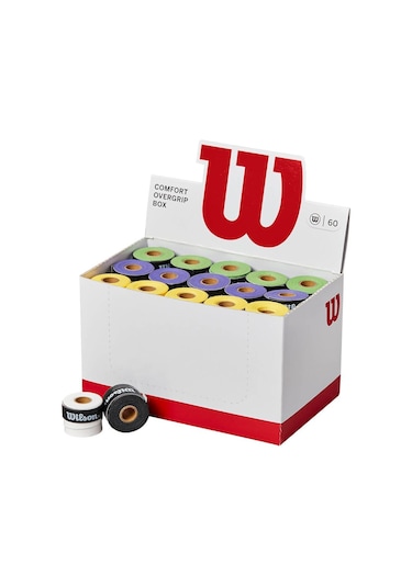 Wilson Comfort Overgrip Box 60lı Kutuda Karışık Renkli 8410701001