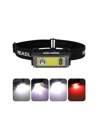 Led Far Xp-g Q5 Mini Usb Şarj Edilebilir Far Hafif Taşınabilir Kafa El Feneri Lambası Beyaz Ve Kırmızı Işık Package E Çok Renkli