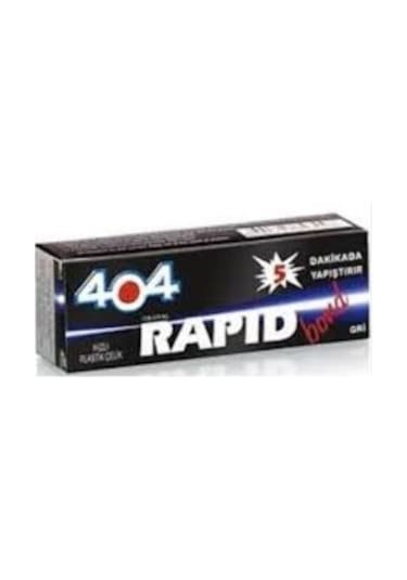 404 Rapid Epoksi  Plastik Çelik Yapıştırıcı 16 Gr