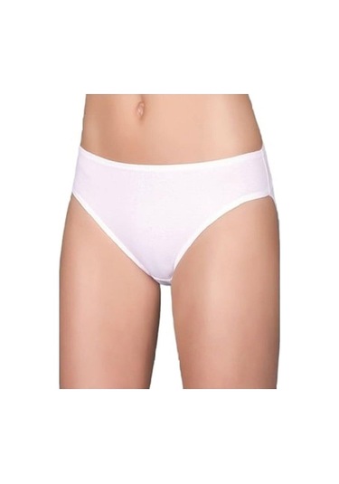 Berrak Kadın Ribana Mat Biyeli Pamuklu Slip 2066 - 6 Adet