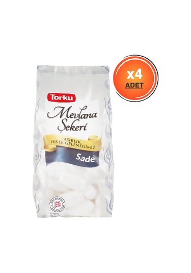 Torku Mevlana Şekeri Sade 4 x 450 G