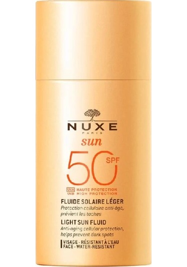 Nuxe Sun Hafif Dokulu Güneş Koruyucu Yüz Kremi Spf 50 50 ML