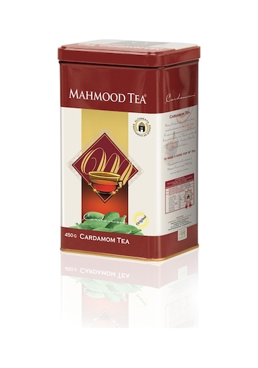 Mahmood Tea Cardamom Kakuleli Metal Kutu 450 G