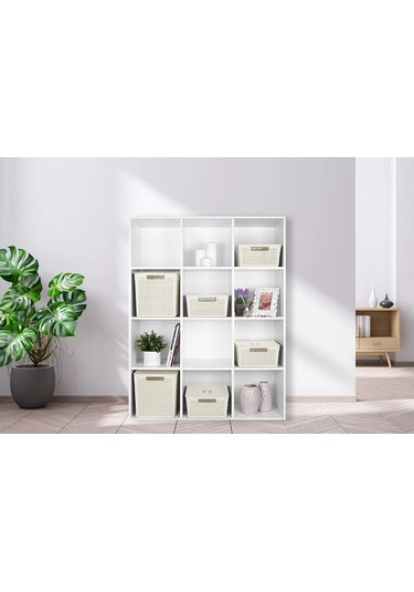 El Casa 2 Adet, 23 Litre Depolama Kutuları Depolama İçin 2 Adet, 23 Litrelik Kutular. 200720057 Fildişi