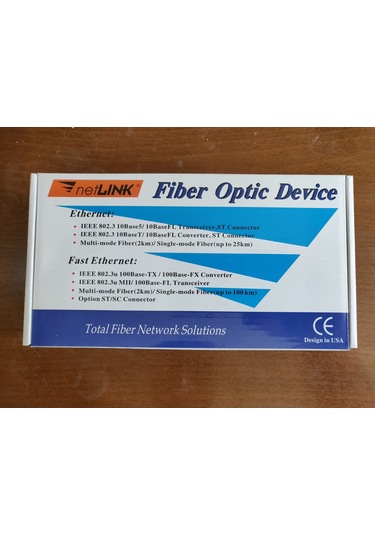 Netlink Sc Sm 10/100 Converter