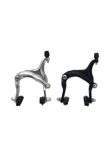 Gajeena Dayanıklı Alüminyum Alaşımlı Uzun Kollu Bisiklet Fren Kaliperi - Gümüş Rengi, Çoğu Yol Bisikleti İçin Uygun Kırmızı