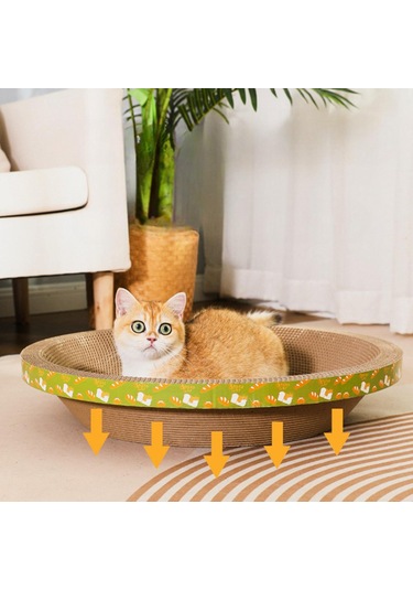 Suntek Kedi Tırmığı Karton Salon Yatakları Mat 35cmx35cmx8cm