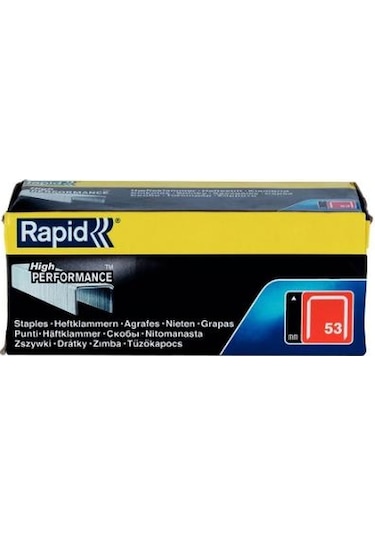 Rapid 53/10 5M Galvaniz Zımba Teli