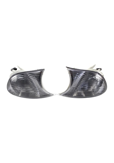 Reedark Bmw E46 Coupe 1998-2001 Beyaz Köşe Lambaları, 63126904307/8 Oem Uyumlu, Plastik, 2 Adet Set Gz.l085bl+br