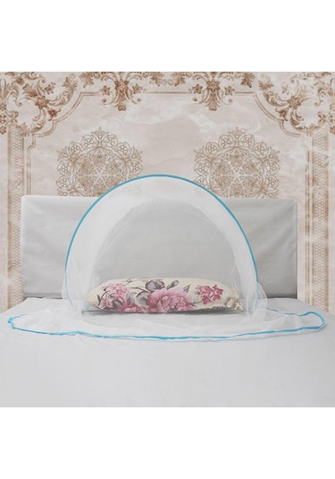 Suntek Katlanmış Yatak Net Çadır Kapalı Mini Piknik Mavi