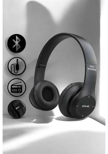 Bfs Ayarlanabilir Kafa Bandı İle Yüksek Performanslı Bluetooth Kulaklık