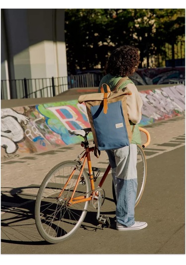 Roadlike Şehir Tarzı, Sırt Çantası, Roll Top, Dizüstü Bilgisayar Bölmeli 177676520 Bej