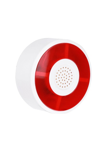 Xiyyadms Rja-108 Abs Plastik 12v Led Işık Ve Sesli Alarm Sistemi, 110db Yüksek Ses, Enerji Tasarruflu, Kolay Kurulumlu Uyarı Lambası