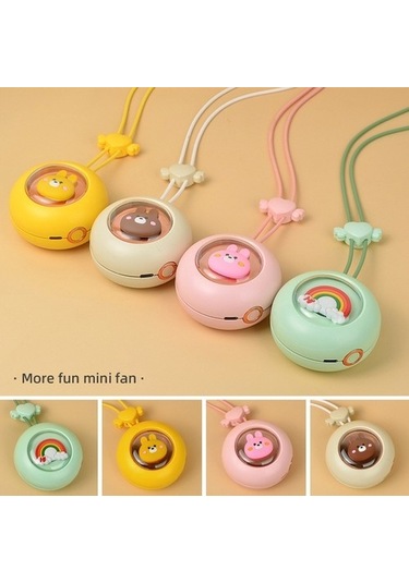 S168 Asılı Boyun Yapraksız Usb Fan Pembesi Twkjh9 Pembe Yok Boyun Buharsız Kanatsız 100 Adetten Az