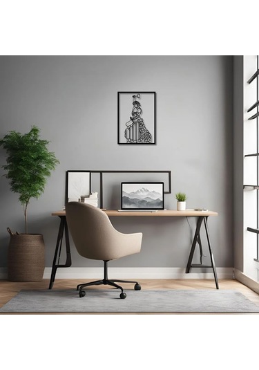 Modern Metal Duvar Sanatı Emekçi Working Man Metal Duvar Tablosu Soyut