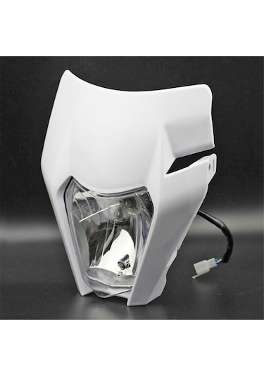 Kangfufeng Motosiklet Modifiyeli Far Ktm Exc125 Exc250 Turuncu Far