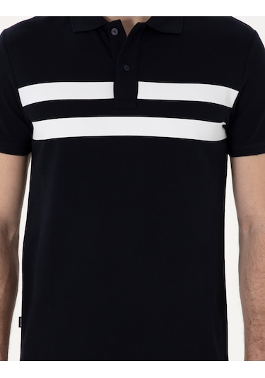 Pierre Cardin Erkek Lacivert Tişört 50310154-vr033 Lacivert