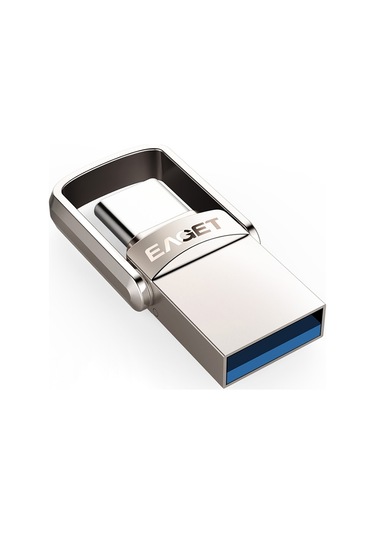 Eaget 32g Usb 3.1 + Type-c / Usb-c Arayüzü Metal Twister Flash U Disk, Mikro Usb Otg Adaptörü İle