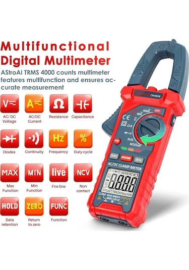Astroai Dijital Pensmetre 4000 Counts Test Cihazi Cm4kor