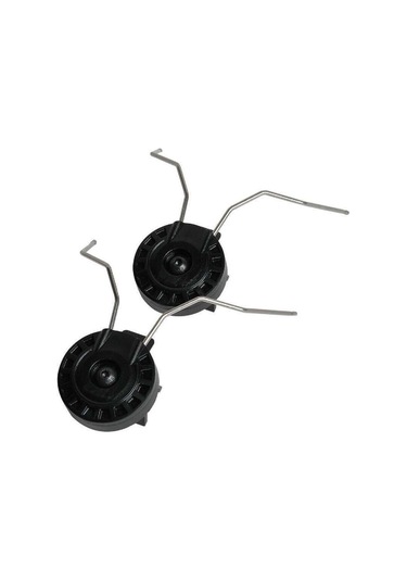 Earmor Kulaklıklar İçin Arc Kask Montaj Adaptörü Bir Çift Siyah