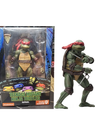Neevoyu Neca Tmnt 1990 Filmi Versiyonu 18cm Hareketli Figür - Koleksiyonluk Heykel, Masaüstü/yatak Odası Dekorasyonu