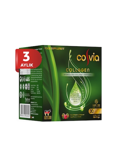 Cosvia Collagen Hidrolize Peptid 3 Pk. 90 Saşe 3 Aylık