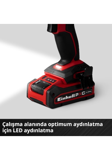 Einhell TE-CD 18/52 Li-i - Solo Akülü Vidalama - 4514346