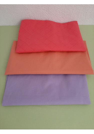 Mef Collection Tela Yorgan Hurcu Mega Fermuarlı Sandık Tipi Baza Altı 10'lu Paket Çok Renkli