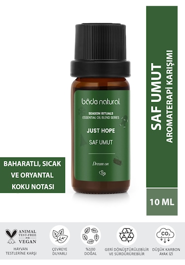Bade Natural Saf Umut Aromaterapi Karışımı 10 ML