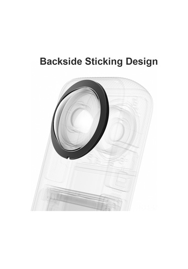 Youtek Insta360 X3 İçin 2'li Set Pmma Panoramik Lens Koruyucu Kılıf