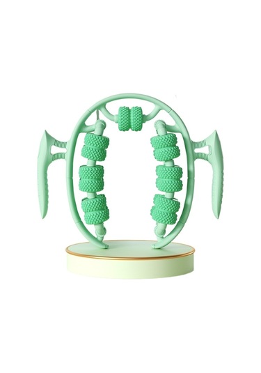 Soulader Köpük Silindir Yoga Ekipmanı Esneme Masaj Çubuğu Spor Aleti Fitness Roller Yeşil