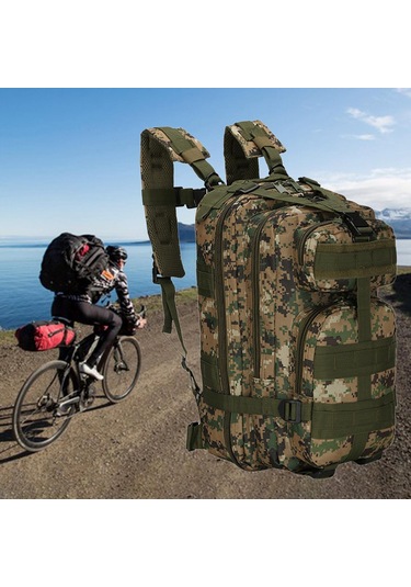 Suntek Yürüyüş Sırt Çantası Kampçılık Orman-Dijital