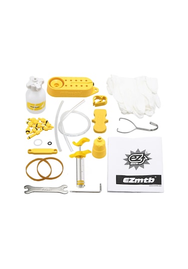 Yaleker Bisiklet Hidrolik Fren Yağı Doldurma Seti - Shimano/sram Uyumlu, Tam Donanımlı Bakım Aracı