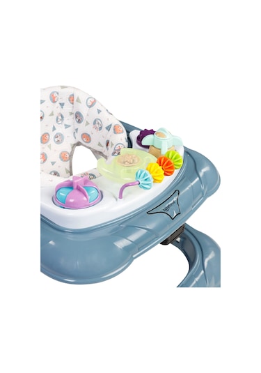 Baby Force Lüks Müzikli Yürüteç Gri