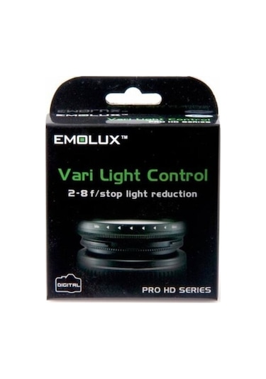 Pro Hd Vari Light Control 2 - 8 Stop Filtre 72 Mm Siyah