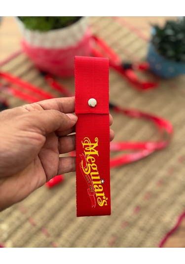 Meguars Tasarımlı, Kırmızı Renk Yüksek Kalite Tampon & Çeki İpi