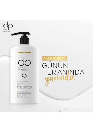 Dp Daily Perfection Şampuan Pamuk Sütü 800 ML 2 X Adet