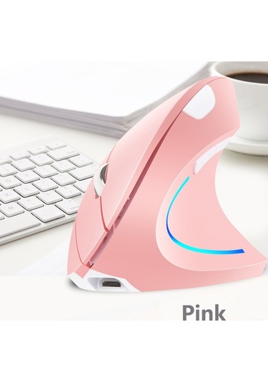 Novahub Dikey Tasarımlı Kablosuz Fare - 3 Dpı, Ergonomik, Şarj Edilebilir, Kullanışlı Diğer