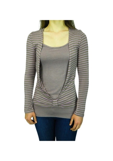 Kadınkruvaze Uzun Kol Bluz Brgpg3706