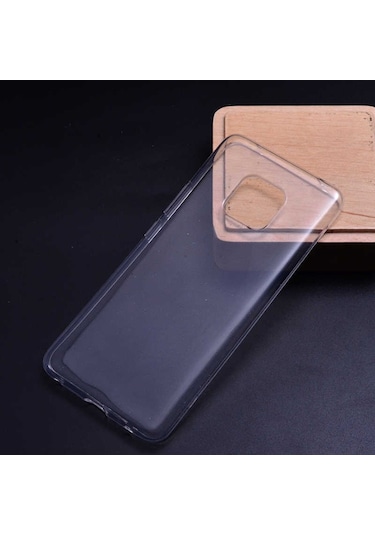 Huawei Mate 20 Pro Kılıf Şeffaf Silikon Hibrit Case