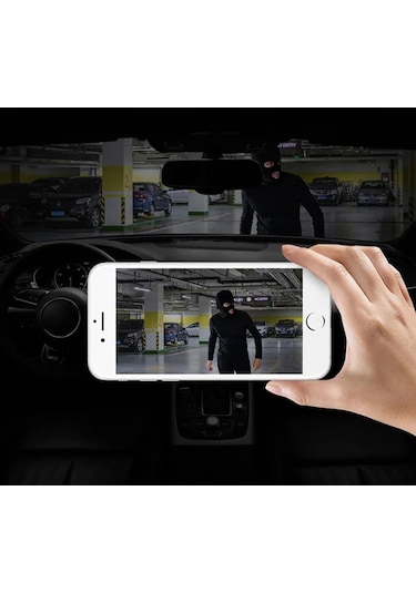 Zilinn Tüm Arabalar İçin Hd 1080p Wifi Araba Dvr Araba Kamerası 1080p 24 Saat Park Monitörü App Kontrollü Araba Sürüş Video Kaydedici