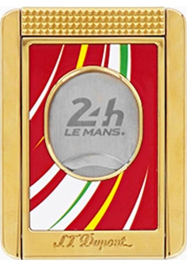 003490 St Dupont 24h Lemans Sarı-krımızı Puro Kesici