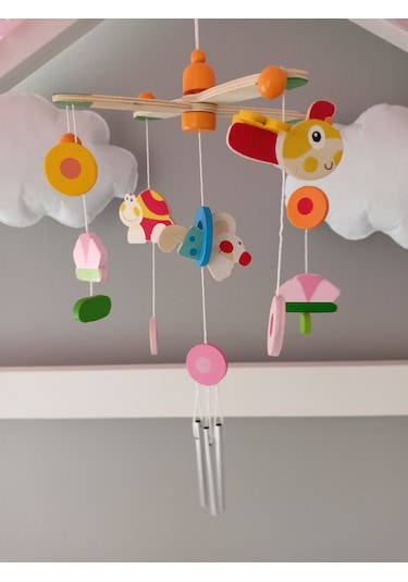 Bebek Beşik Süsü Dönence - Organik Dekorasyon Montessori 2001